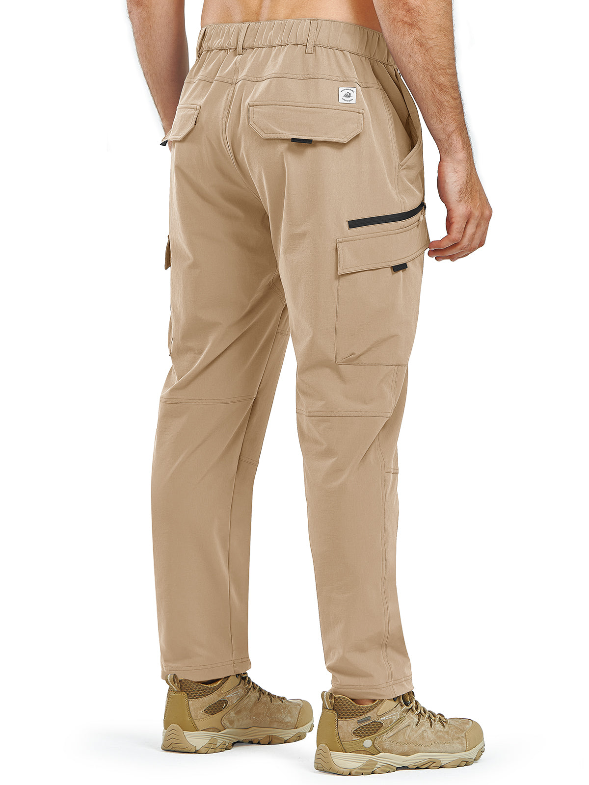 Men's Cargo Hiking Pants Lightweight with Multi Pockets for Outdoor