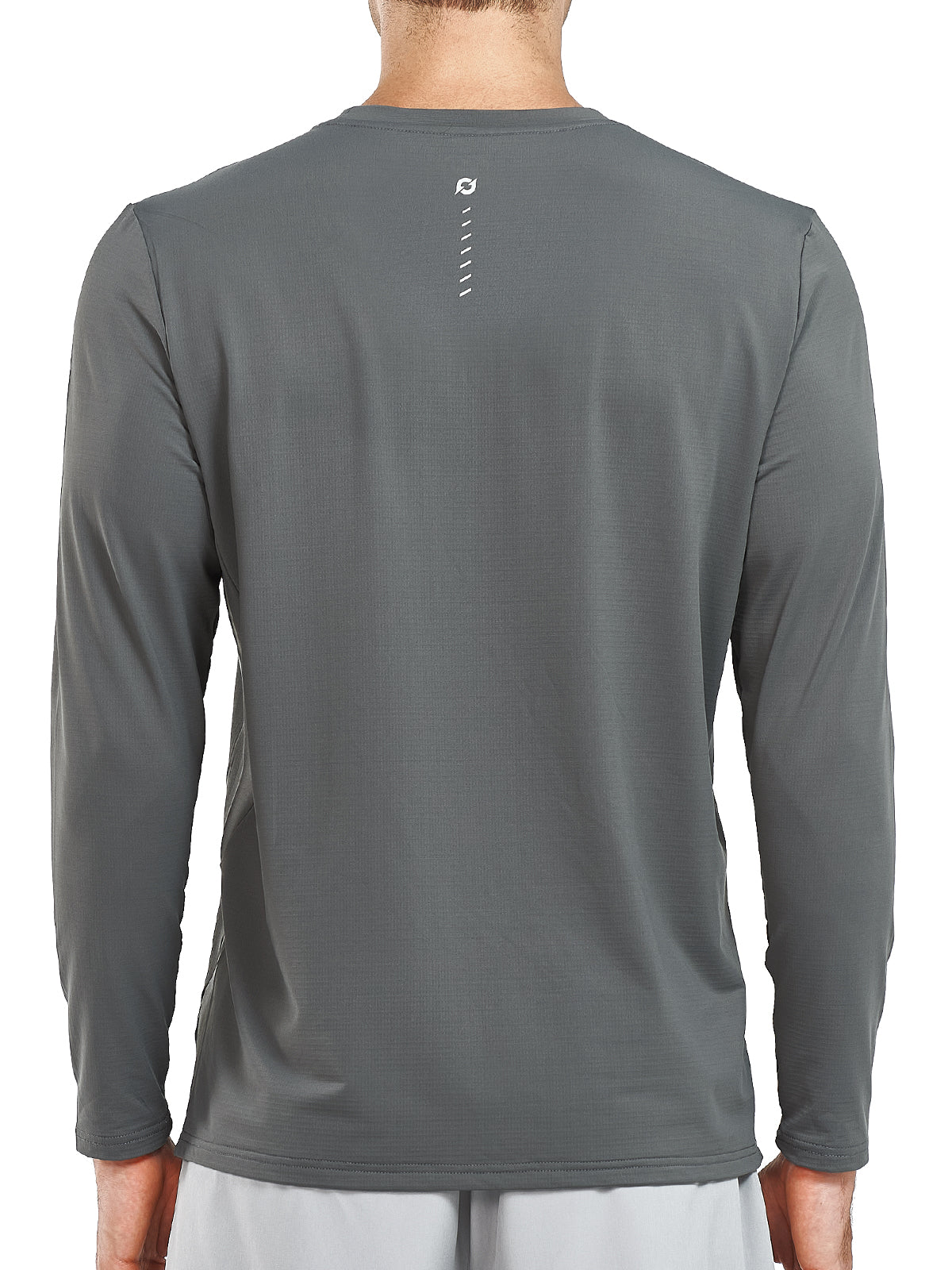 Men's Workout Thermal T-Shirts Fleece Long Sleeve Crewneck for Running