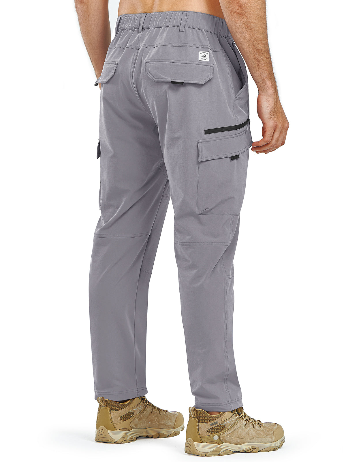 Men's Cargo Hiking Pants Lightweight with Multi Pockets for Outdoor
