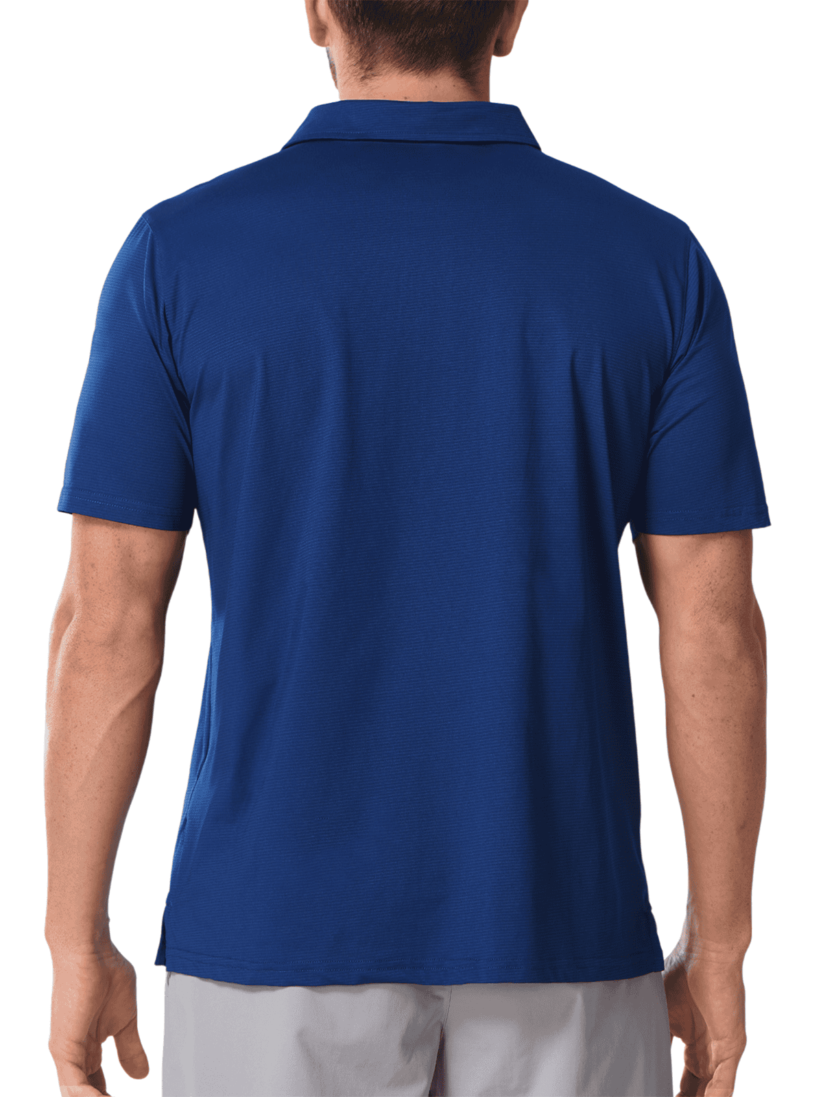 Navy Quick Dry Performance T-Shirt - Full Back View