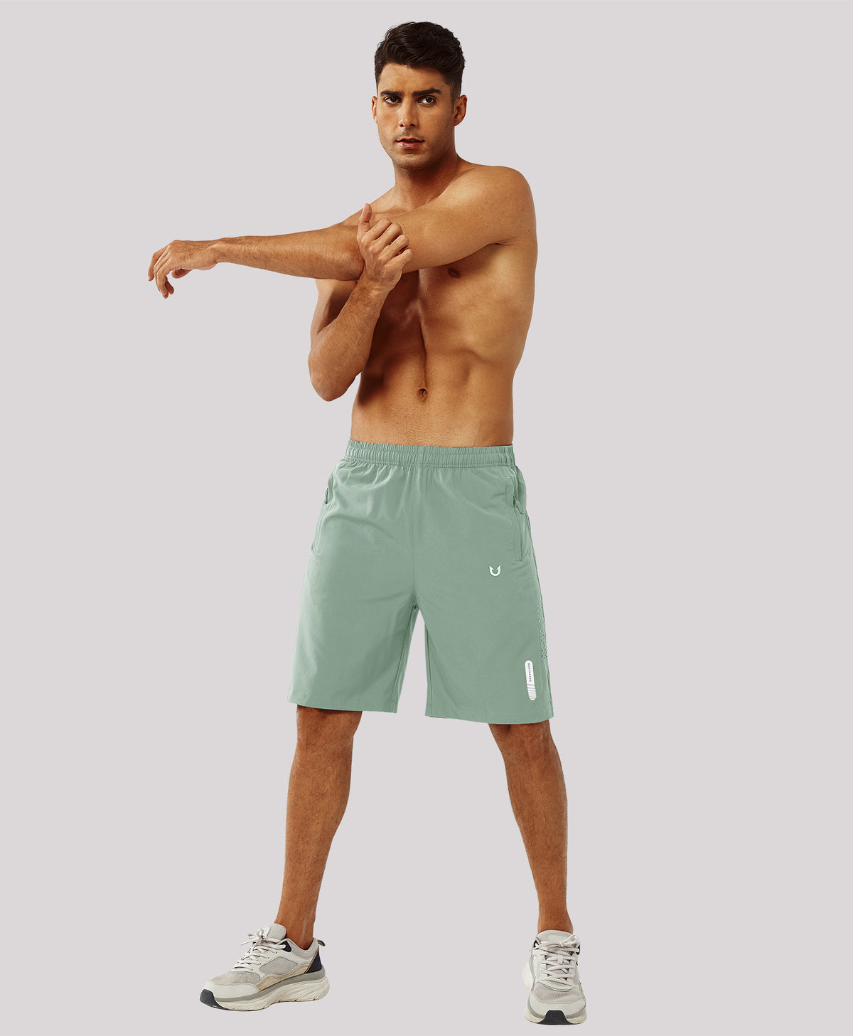 
Men's Hiking 9 Inch Inseam Athletic Shorts Quick Dry Fit Gym Workout — Lodenfrost