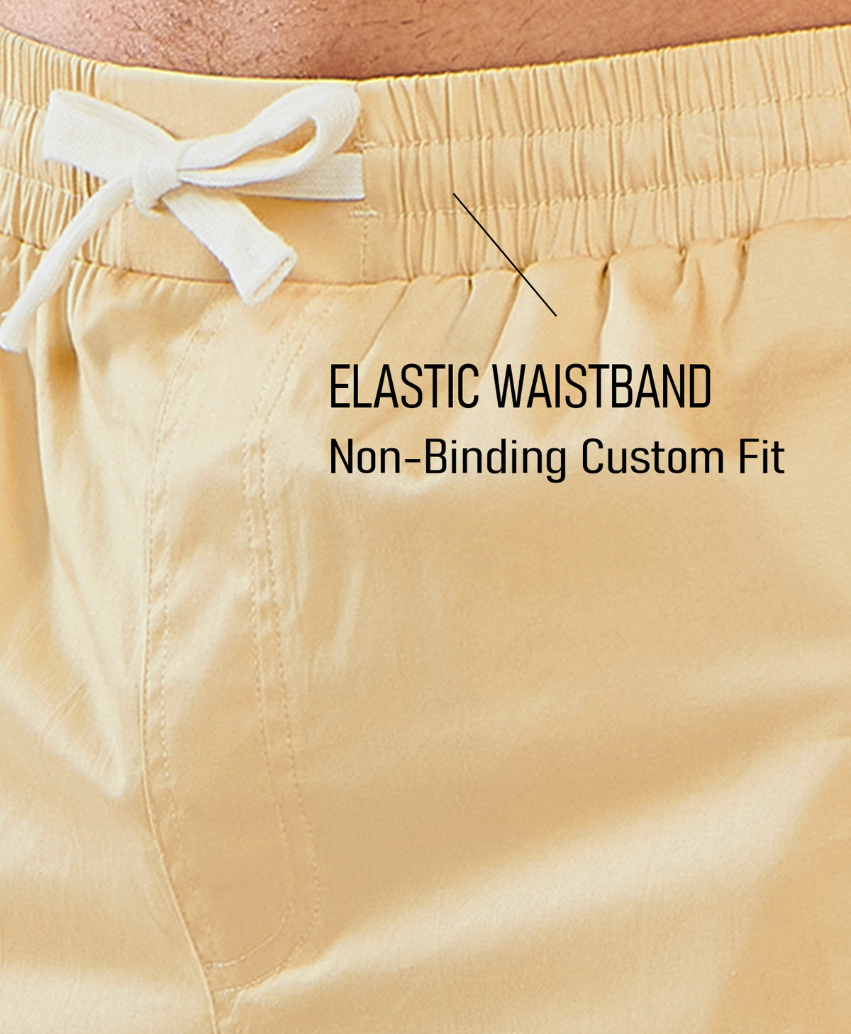 
Men's 9" Cotton Flat Front Hiking Shorts with Zipper Pockets — Light Khaki