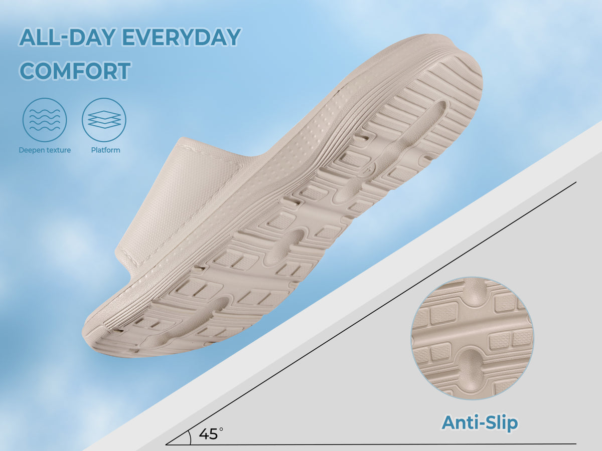 
Slippers for Women and Men Non Slip Slide Sandals House Beach Shoes
