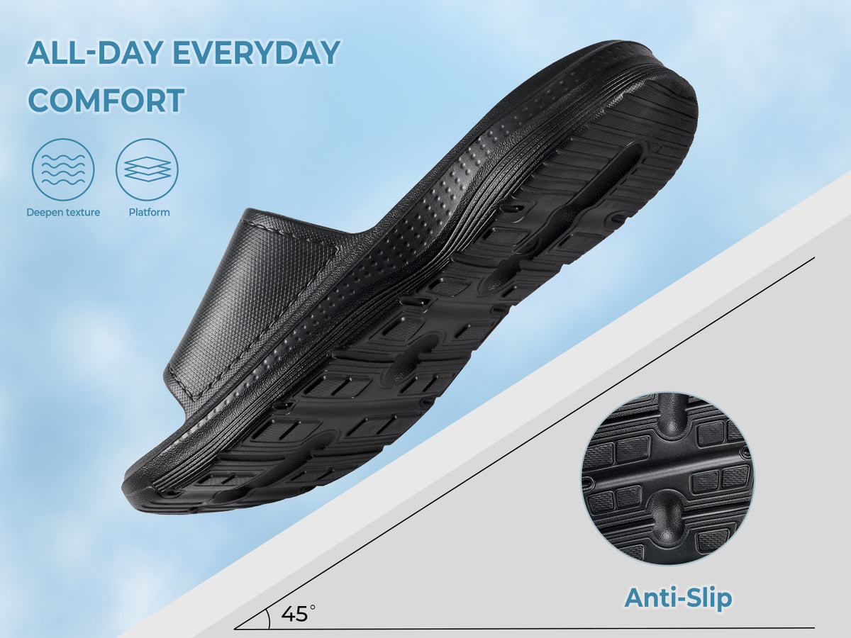 
Slippers for Women and Men Non Slip Slide Sandals House Beach Shoes