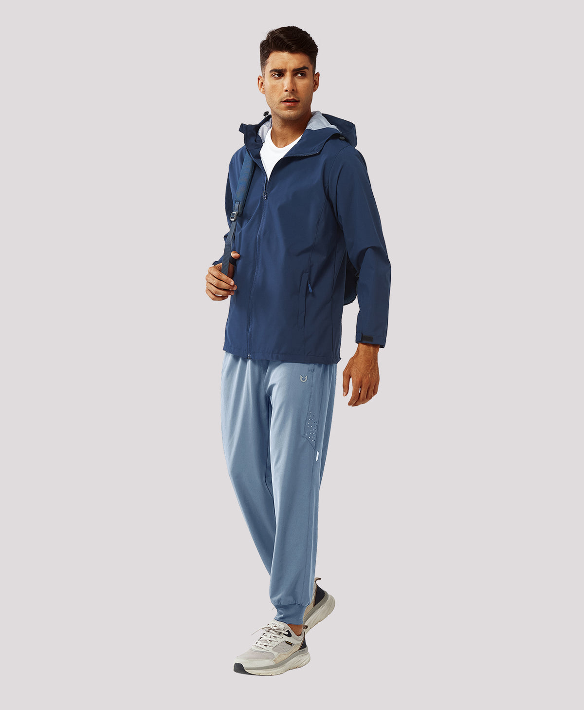 
Men's Lightweight Athletic Joggers Gym Workout Sport Pants for Running — Blue Bell