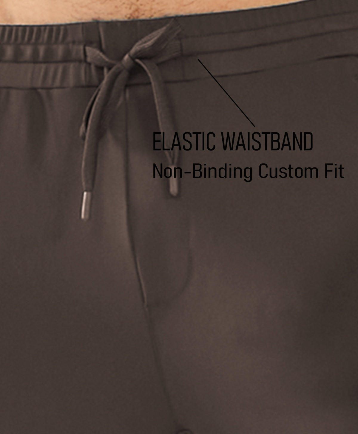
Men's MotionFlex Tapered Joggers with Zipper Pockets — Brown