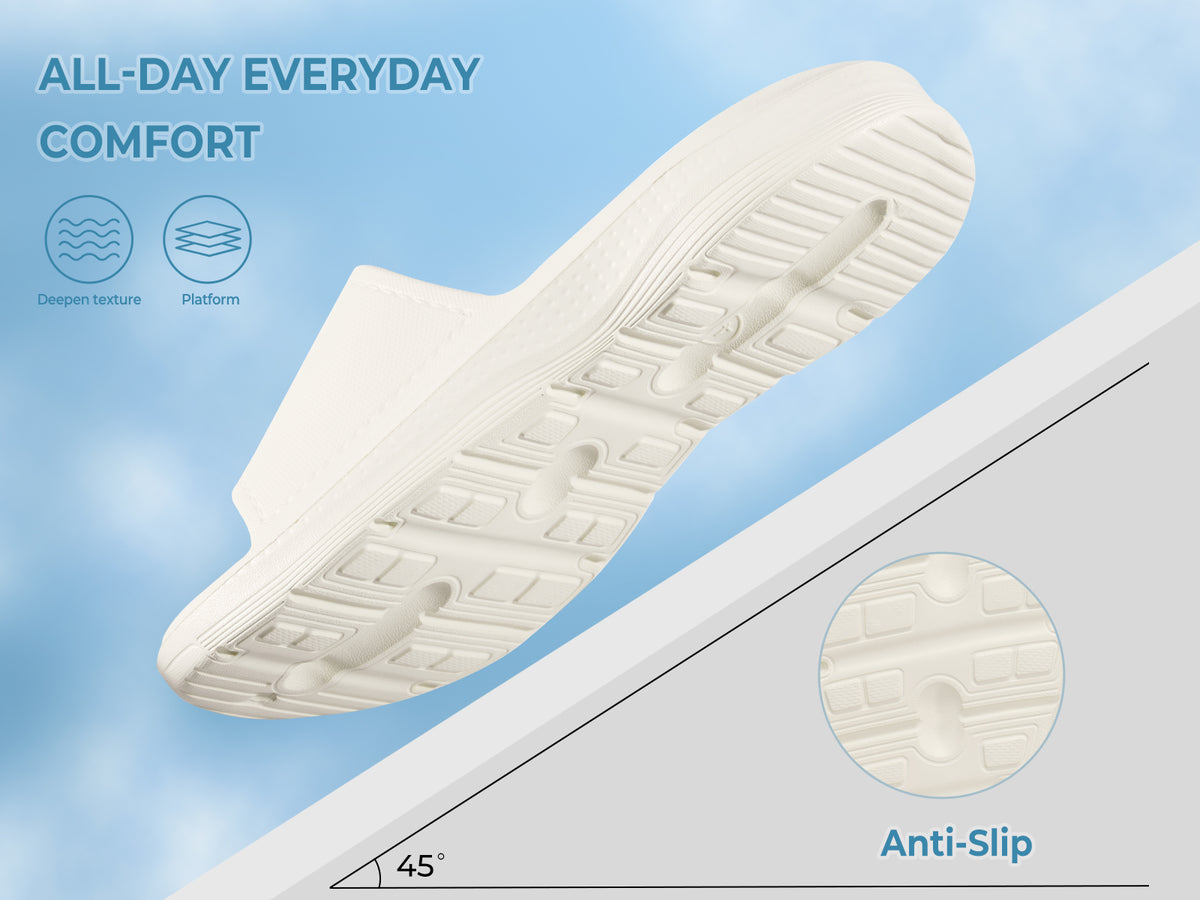 
Slippers for Women and Men Non Slip Slide Sandals House Beach Shoes
