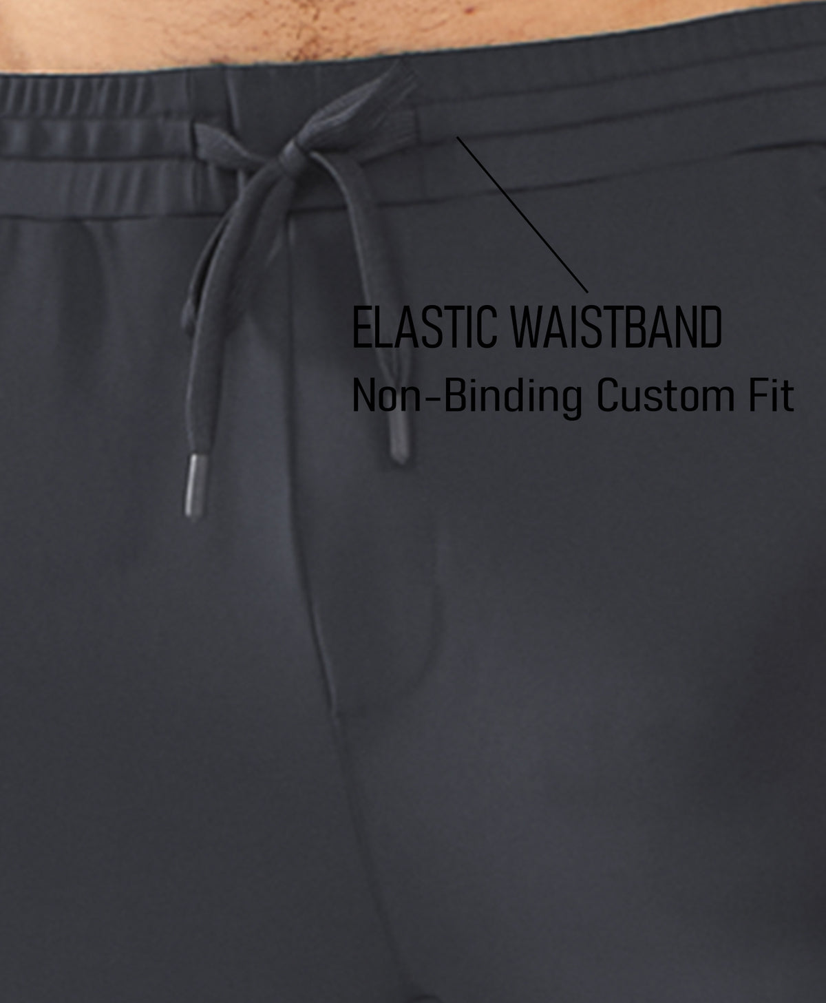 
Men's MotionFlex Tapered Joggers with Zipper Pockets — Dark GREY