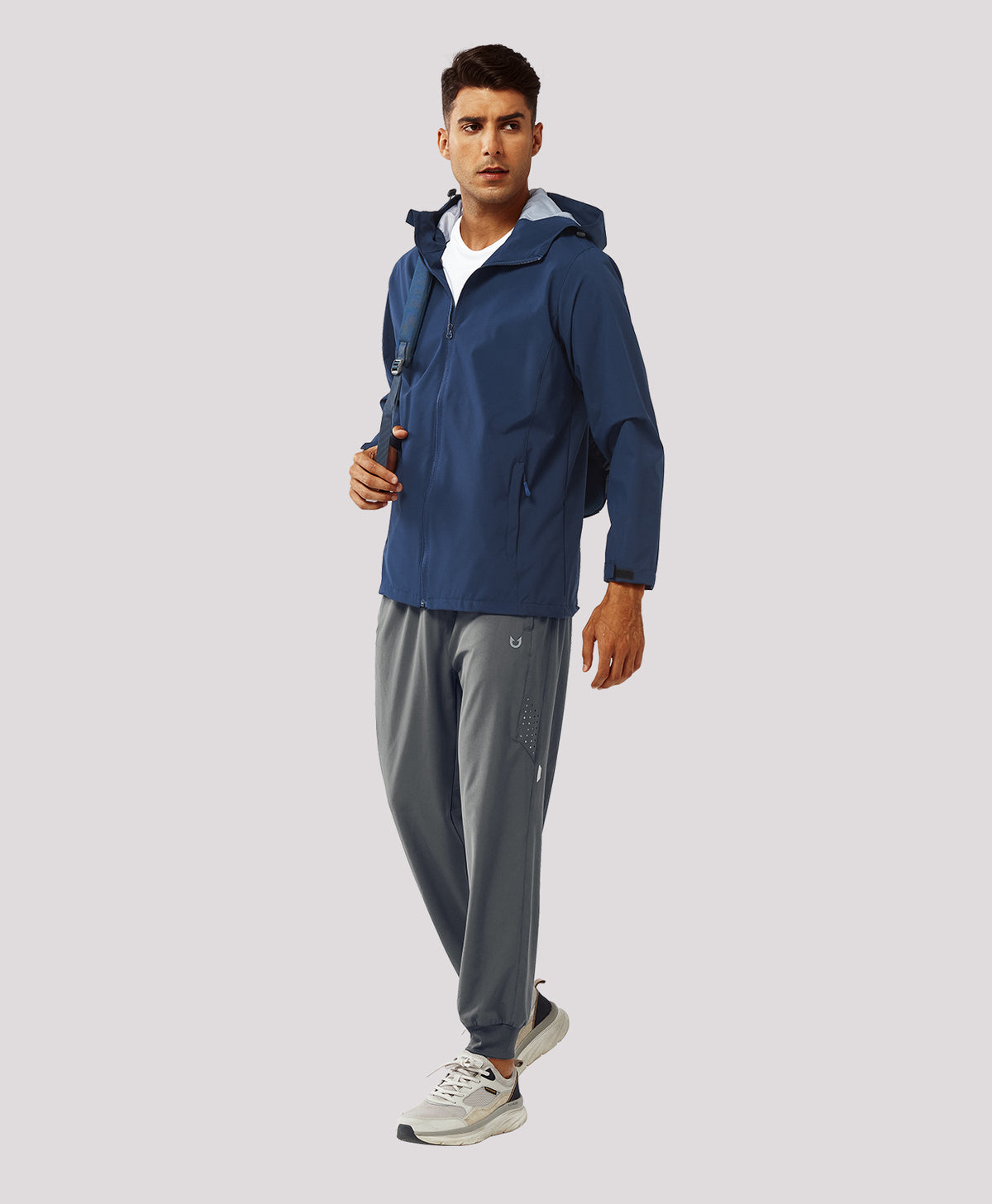 
Men's Lightweight Athletic Joggers Gym Workout Sport Pants for Running — Smoke Grey