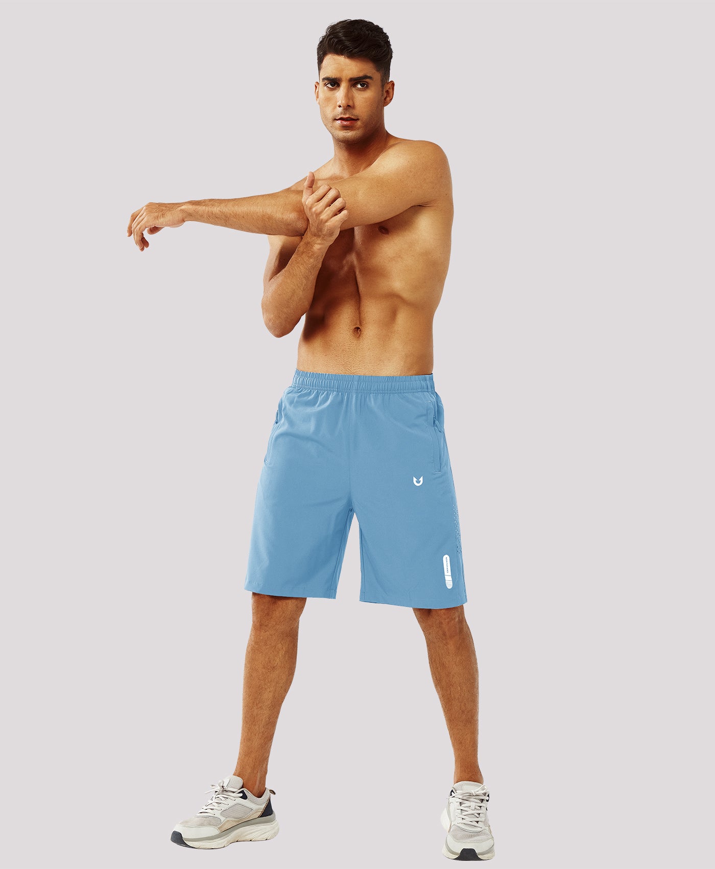 Men's Hiking 9 Inch Inseam Athletic Shorts Quick Dry Fit Gym Workout