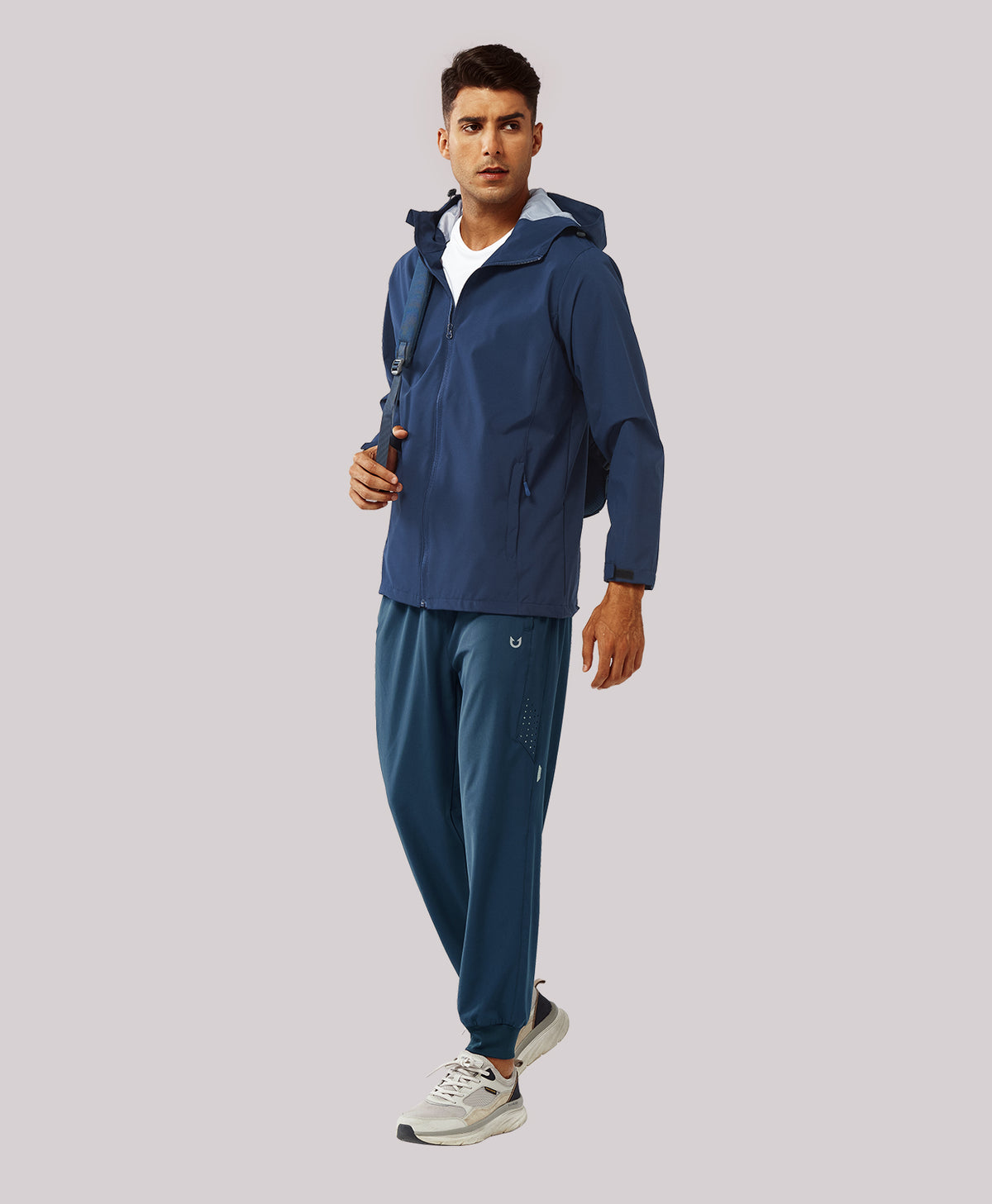 
Men's Lightweight Athletic Joggers Gym Workout Sport Pants for Running — Sea Blue