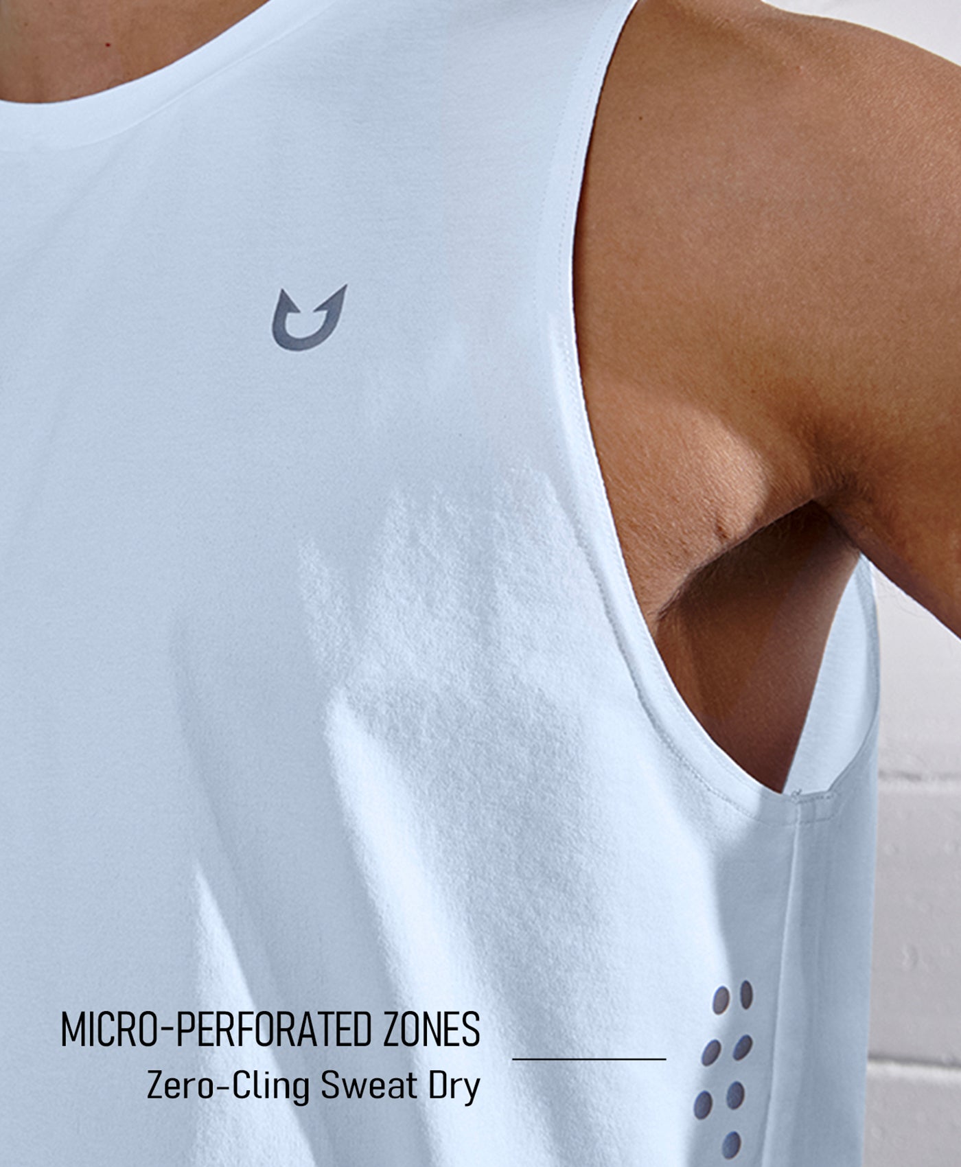 Men's Muscle Workout Tank Top Performance Quick Dry Sleeveless Shirts