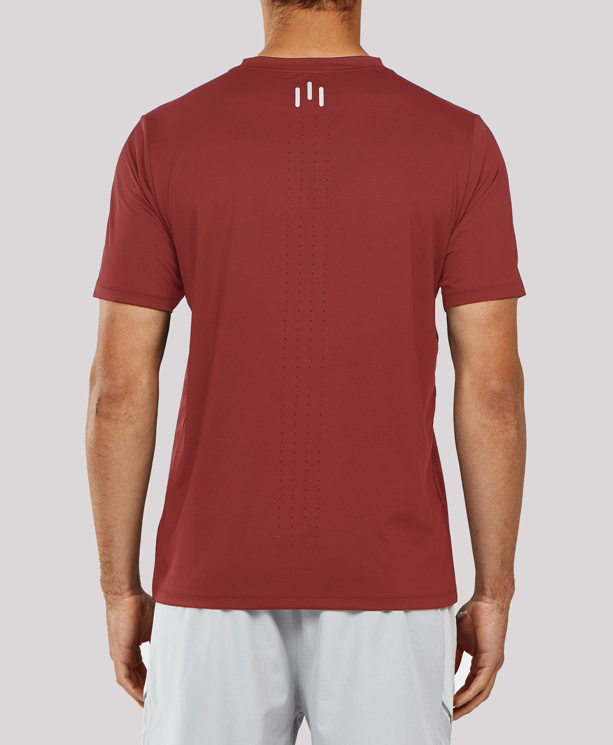 
Men's Breathable V2.0 Performance Workout T-Shirts — Red