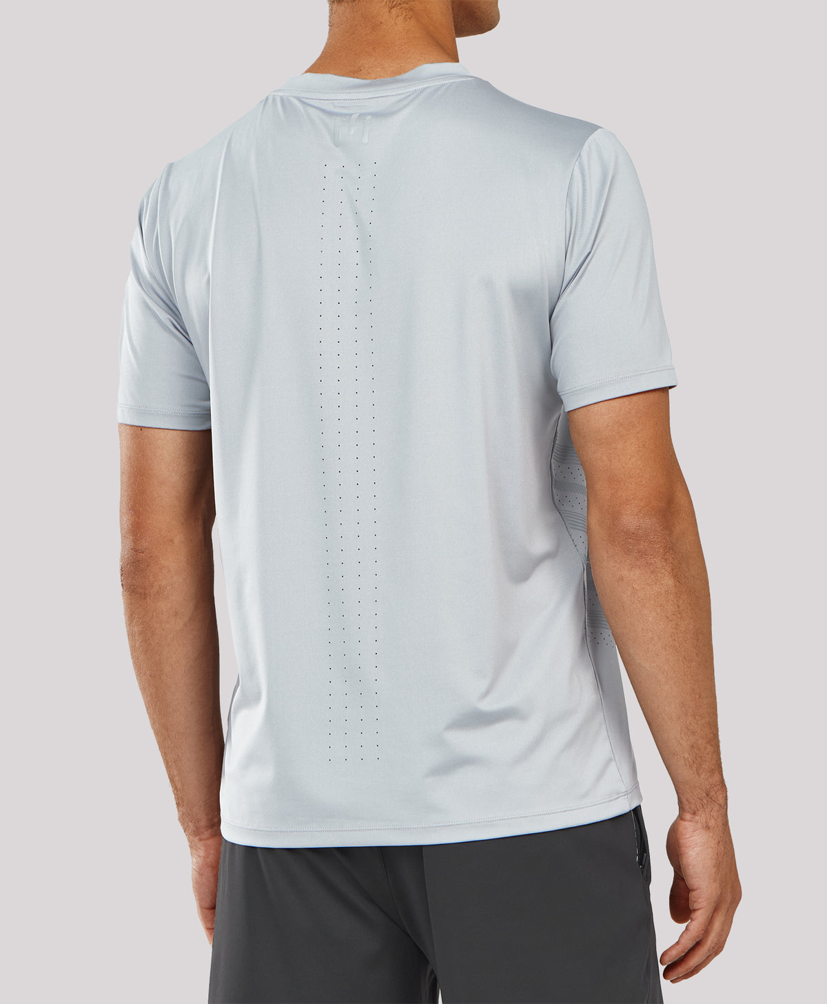
Men's Breathable V2.0 Performance Workout T-Shirts — Light Grey