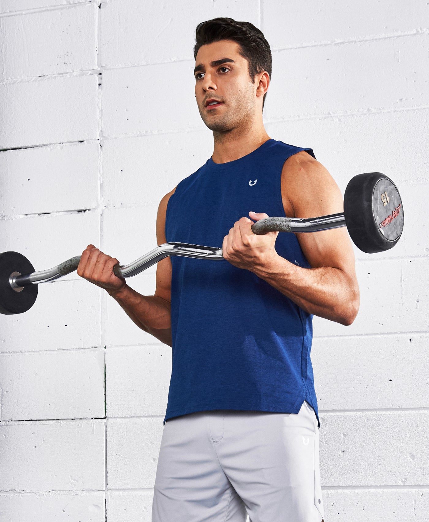 NORTHYARD Men's Muscle Workout Tank Top Performance Quick Dry Sleeveless Shirts
#color_NAVY