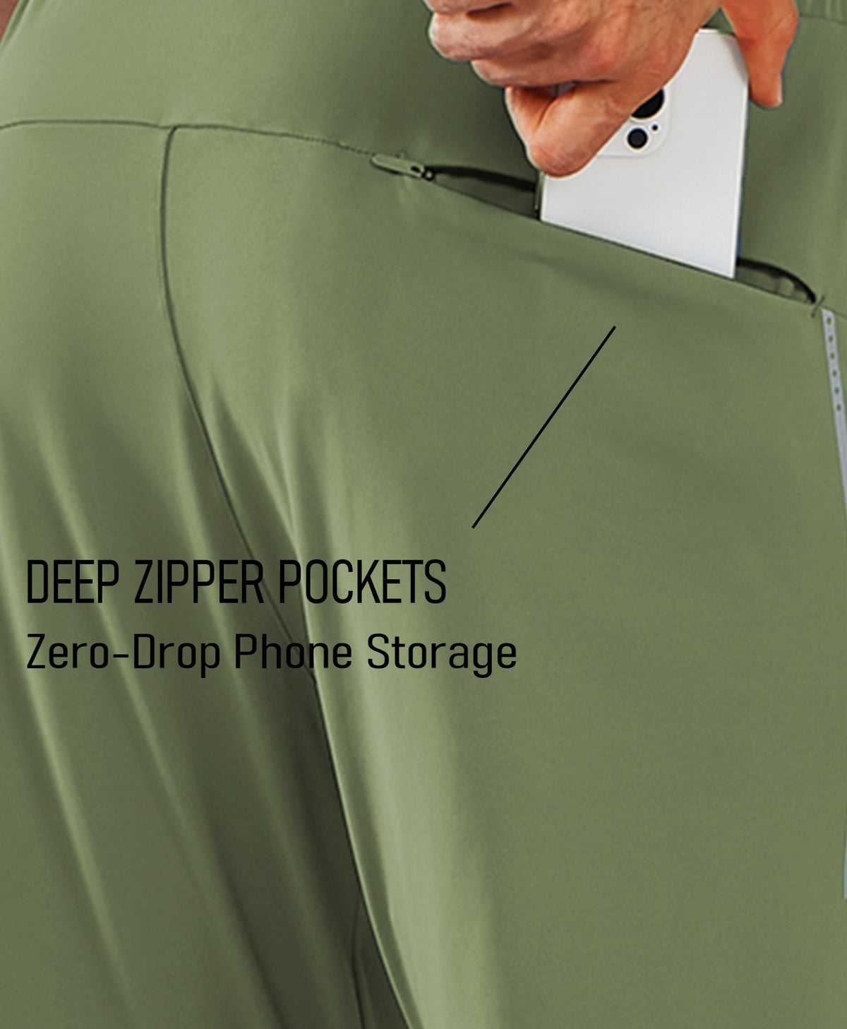 
Men's MotionFlex Tapered Joggers with Zipper Pockets — Lodenfrost