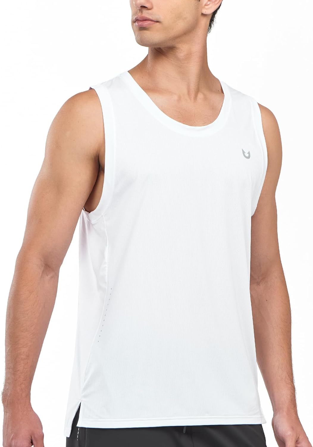 NORTHYARD White Running Tank Tops for Men Plus Size Sleeveless Dry fit Summer Work Gym