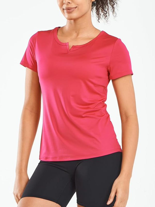 Women's V Neck Short Sleeve T-Shirts