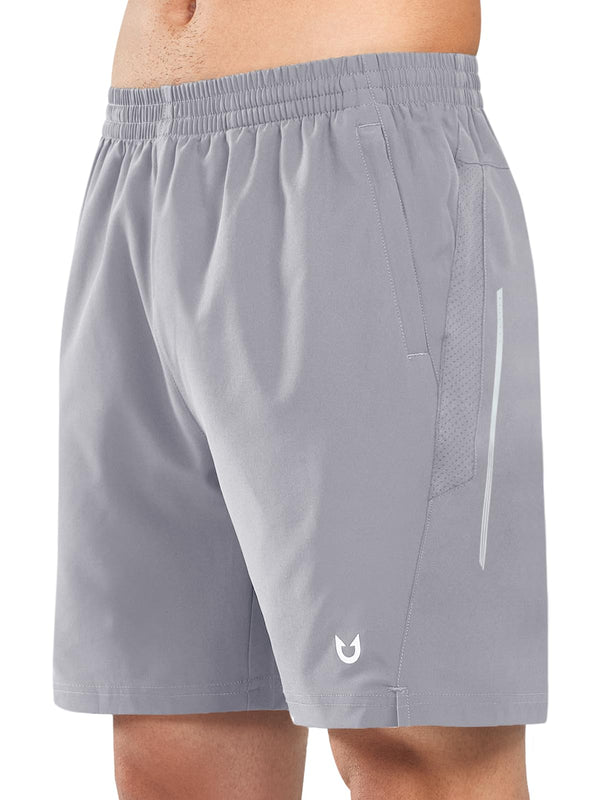 Men's Stone Lounge Athletic Workout 7 inch Shorts