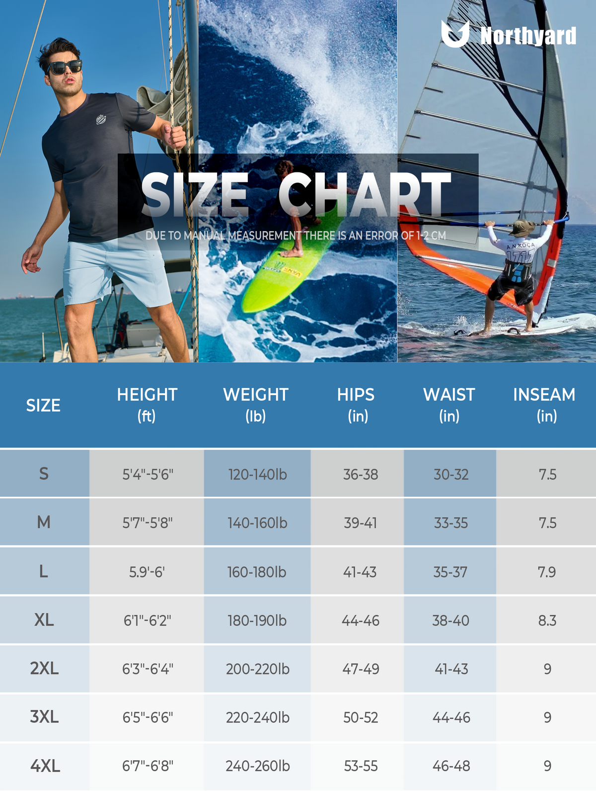 Men's 9" Quick-Dry Water-Repellent Swim Trunks