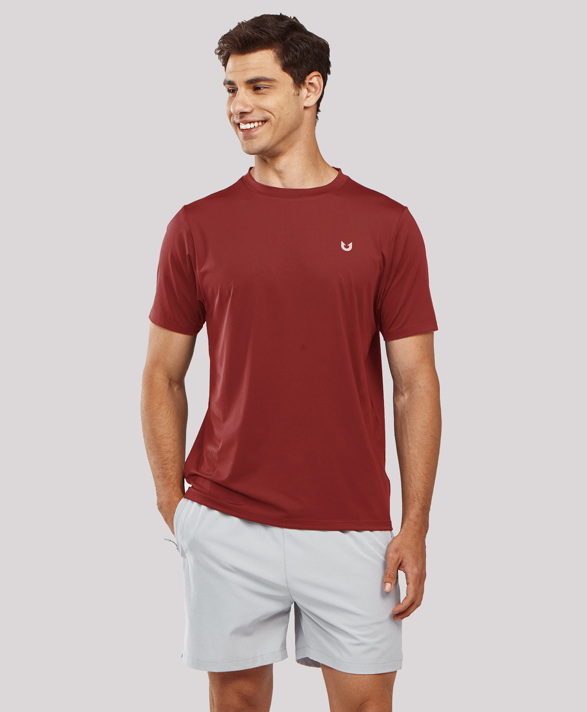 
Men's Breathable V2.0 Performance Workout T-Shirts — Red