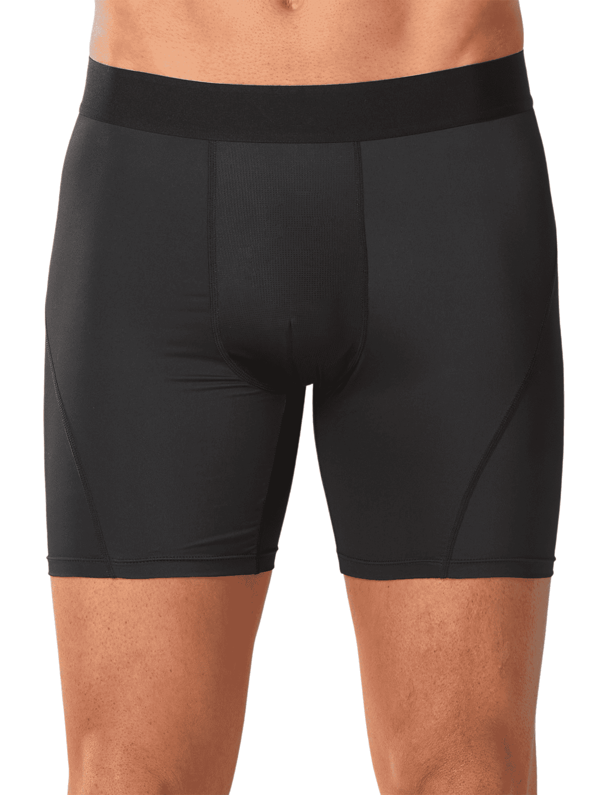 Dark grey Targeted Mesh Ventilation Panels - Anti-Chafe Support