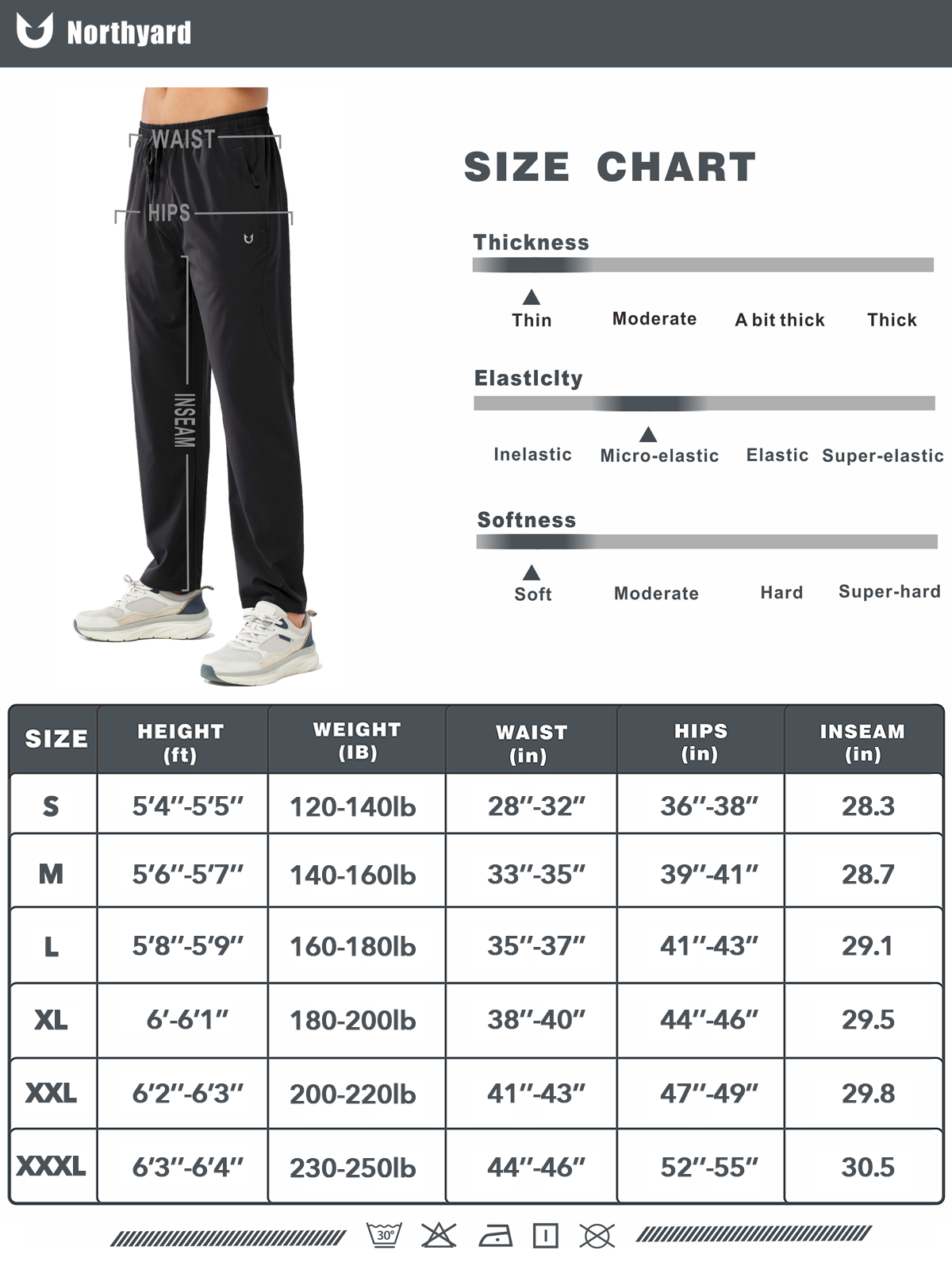 Men's Lightweight Running Pants with Zipper Pockets