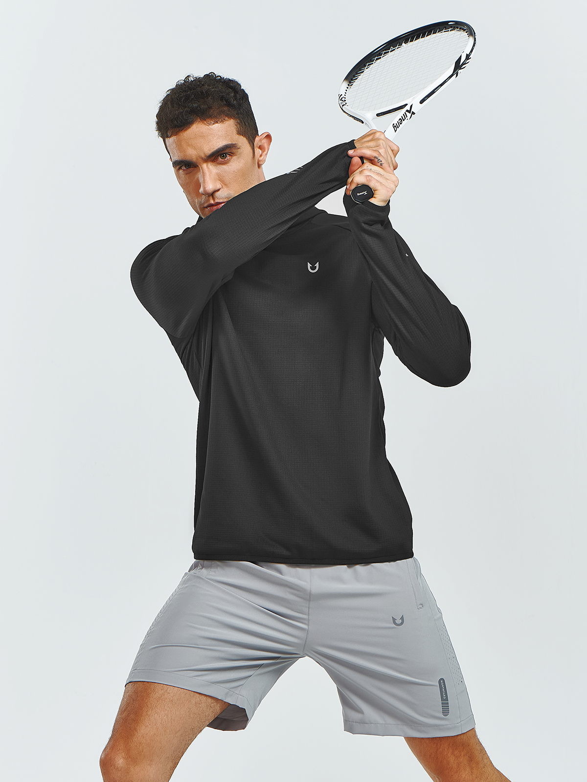 Men's Fleece Lined Athletic Hoodie Sweatshirts Casual Pullover for Gym