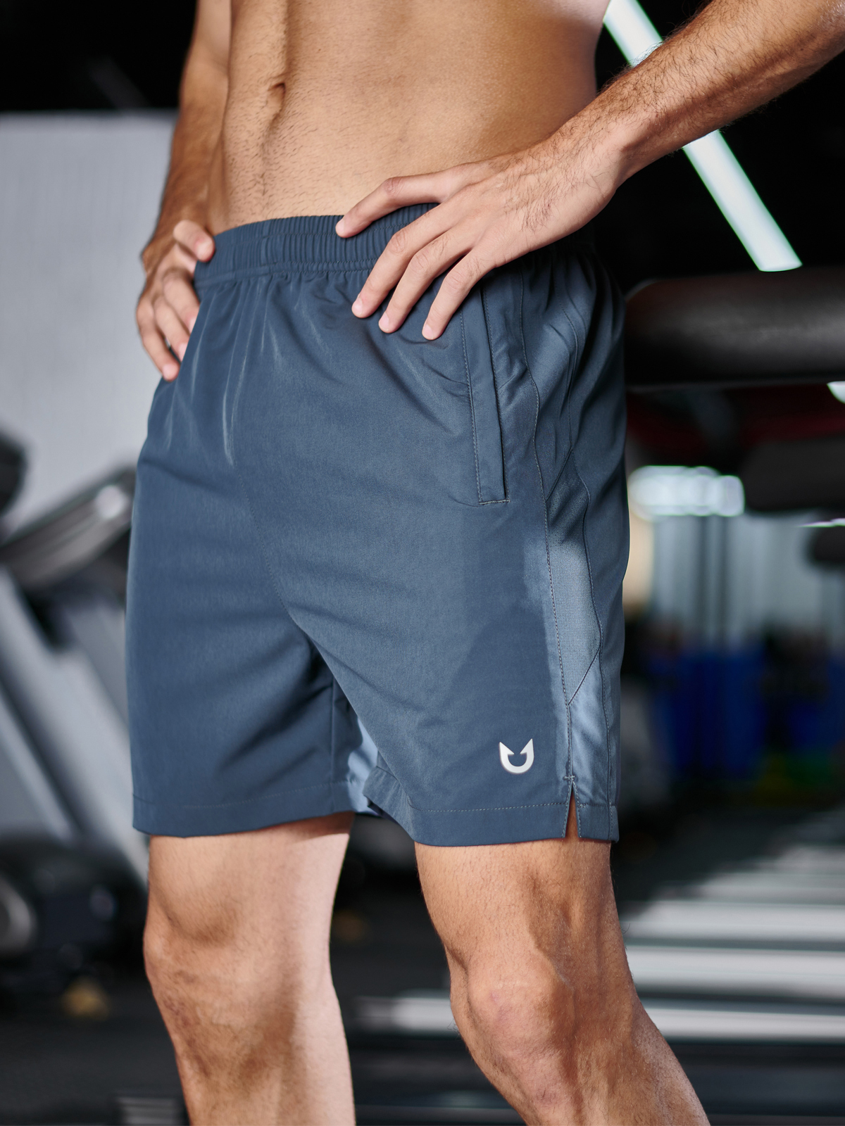 Men's Workout Running 5 inch Shorts with Pockets Quick Dry Fit Gym