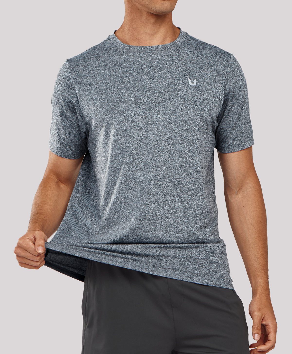 
Men's Breathable V2.0 Performance Workout T-Shirts — Blue Heather