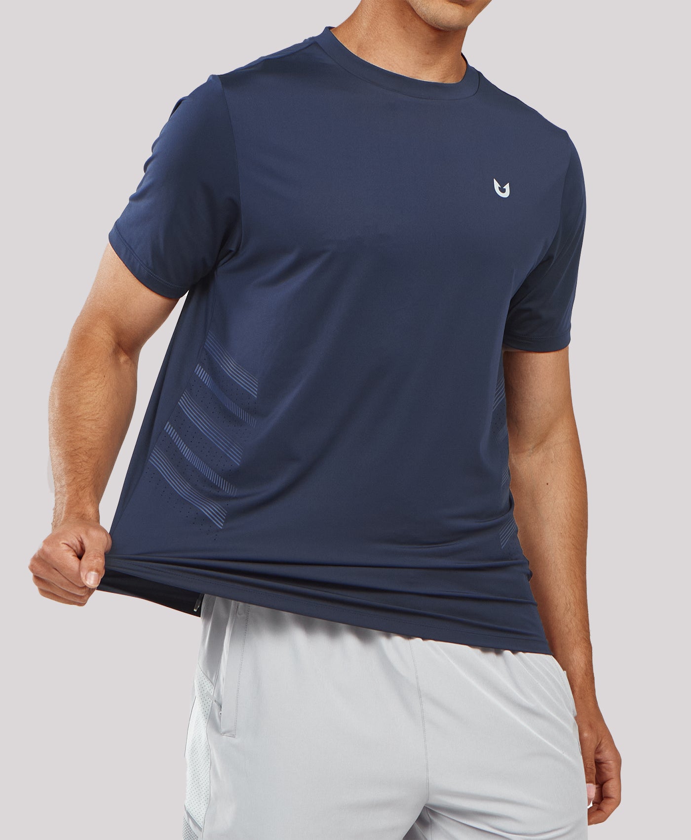 Northyard Men's Breathable V2.0 Performance Workout T-Shirts Short Sleeve Quick Dry Gym Tee #color_navy
