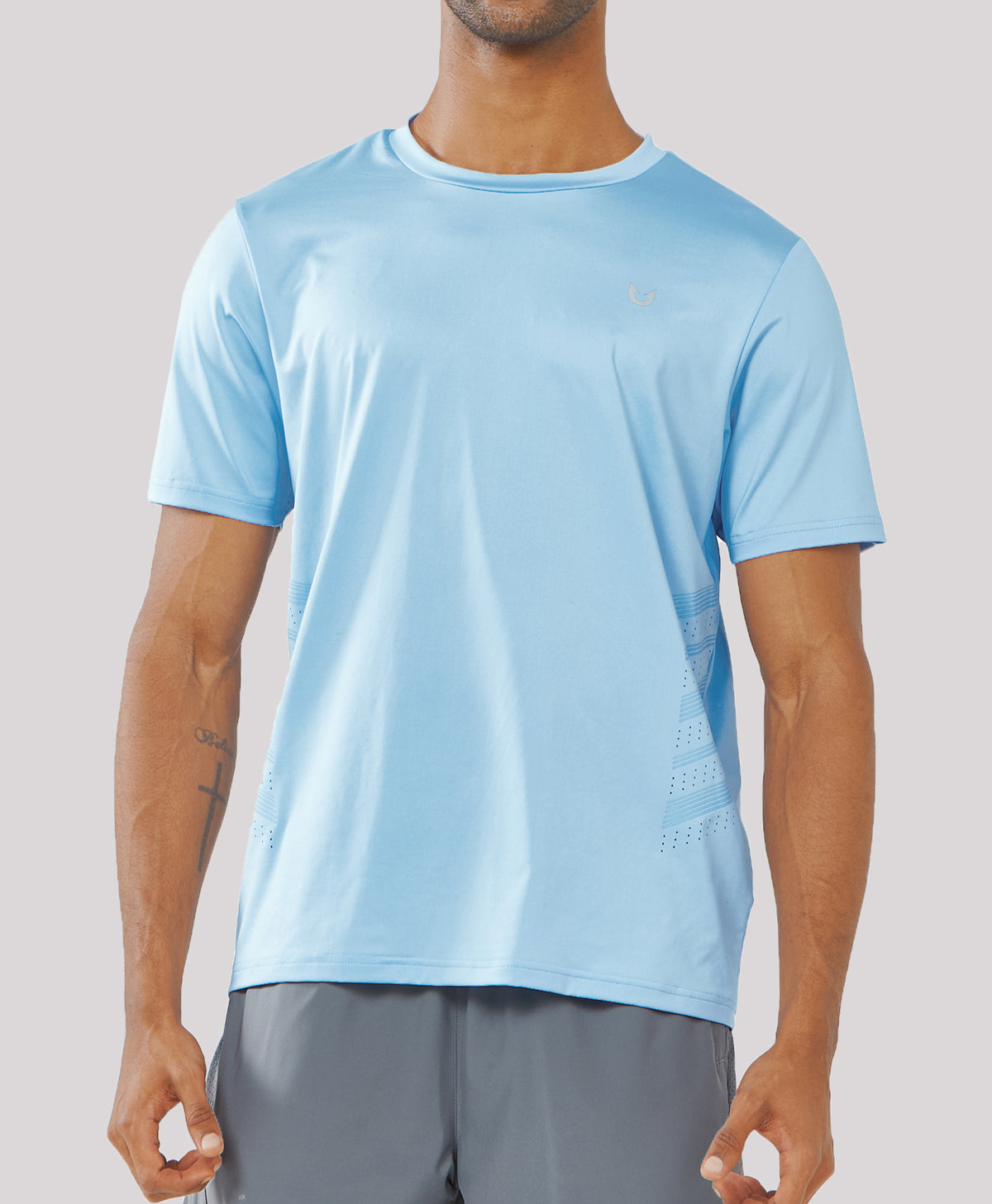 
Men's Breathable V2.0 Performance Workout T-Shirts — Sky Blue