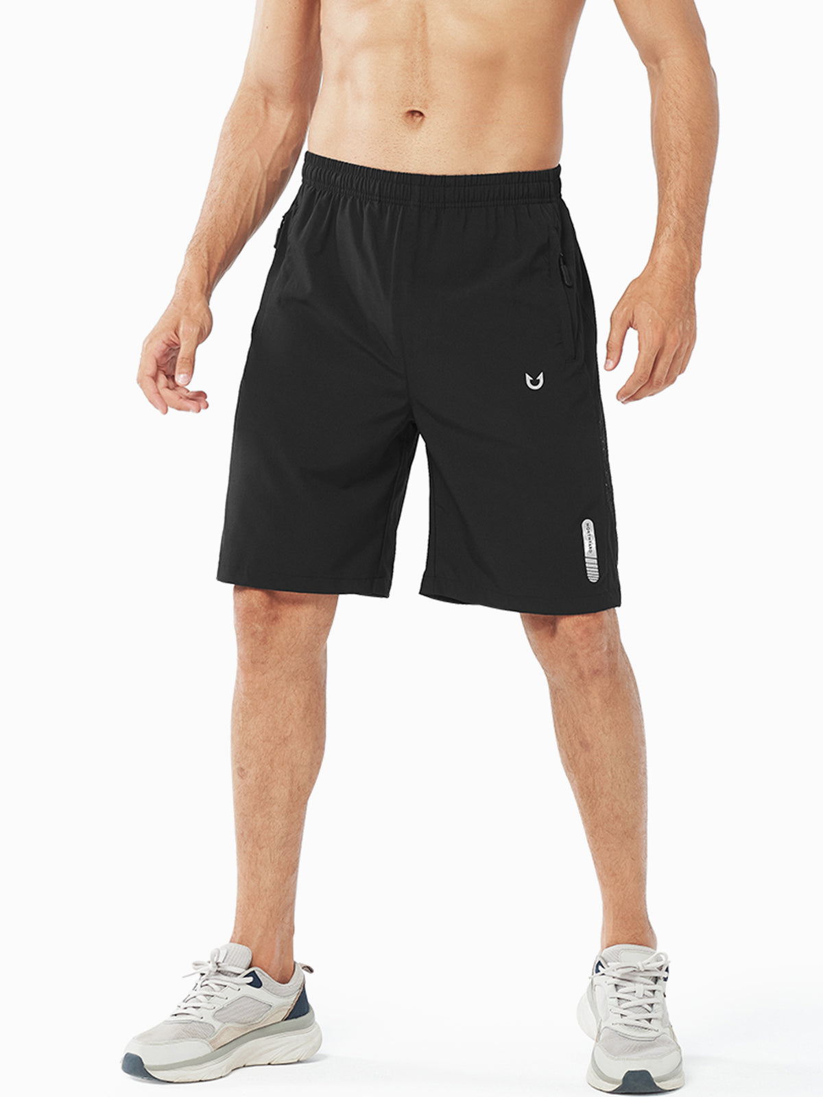 Men's 9-Inch Inseam Athletic Shorts Lightweight Hiking Shorts