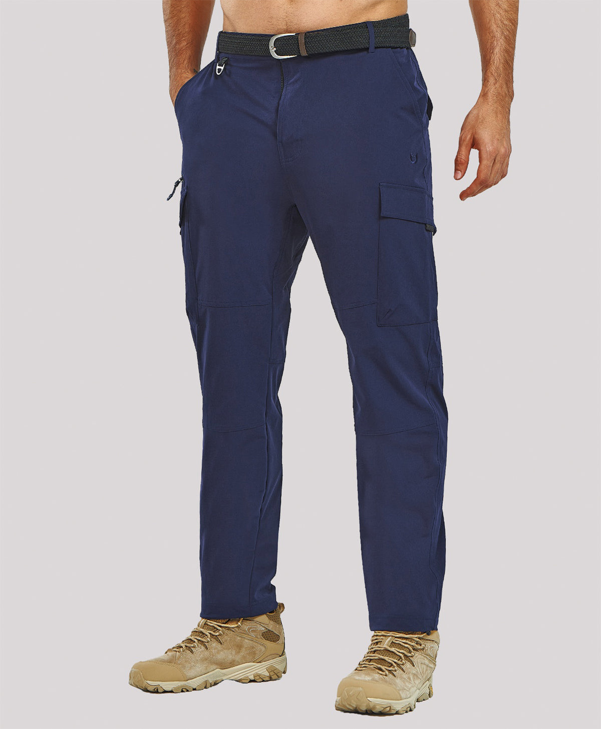 
Men's Tactical Cargo Hiking Pants with 7-Pockets — NAVY