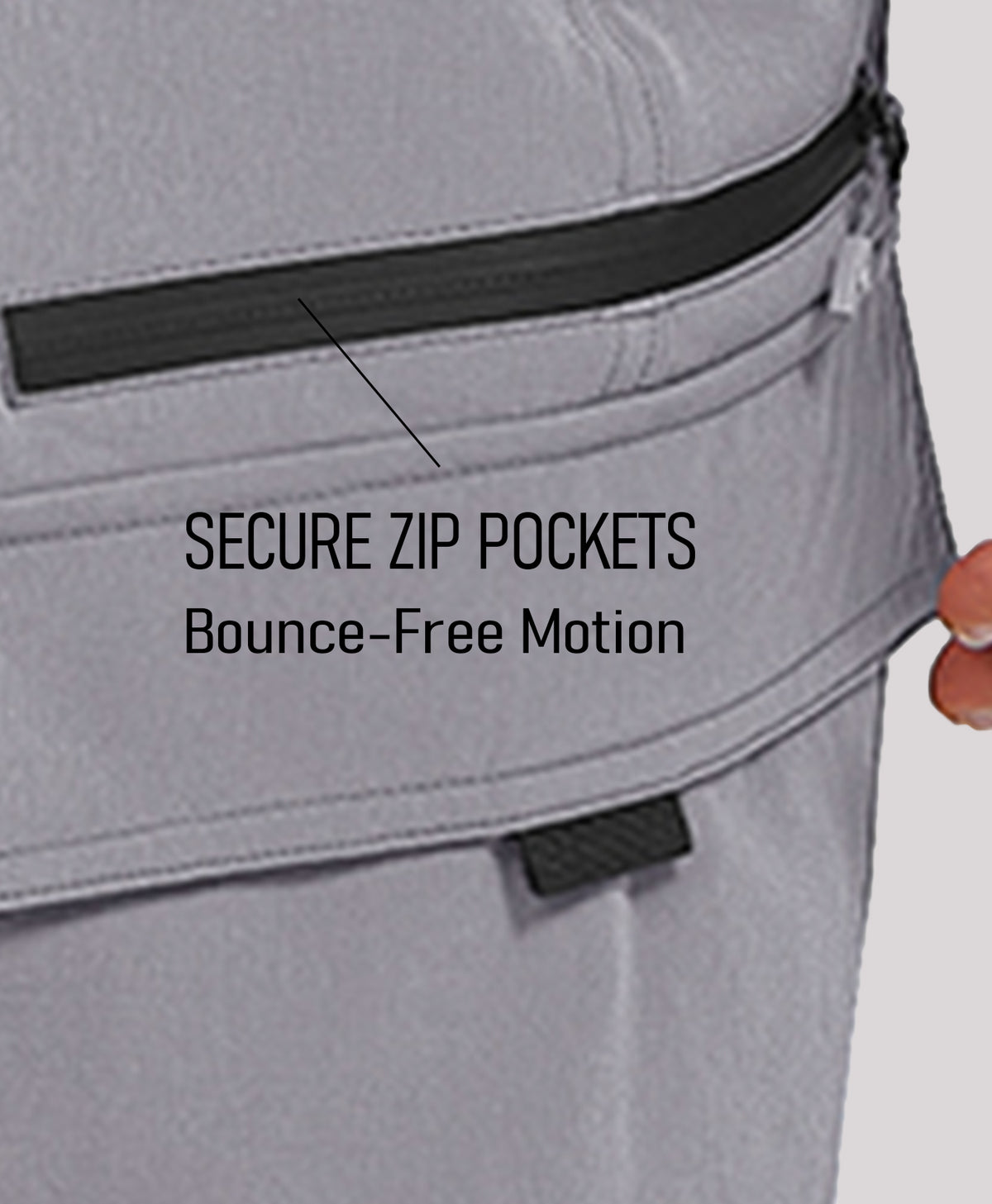 
Men's Tactical Cargo Hiking Pants with 7-Pockets — STONE