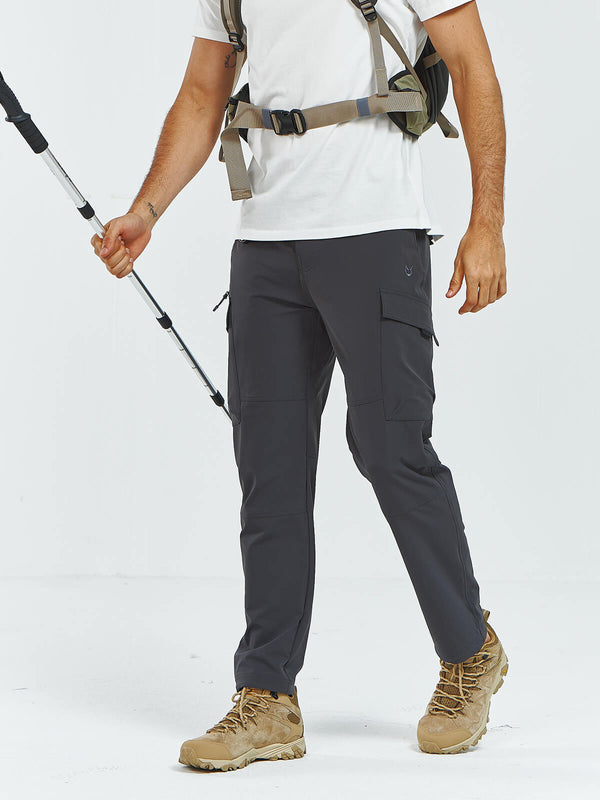 Men's Cargo Hiking Pants Lightweight with Multi Pockets for Outdoor