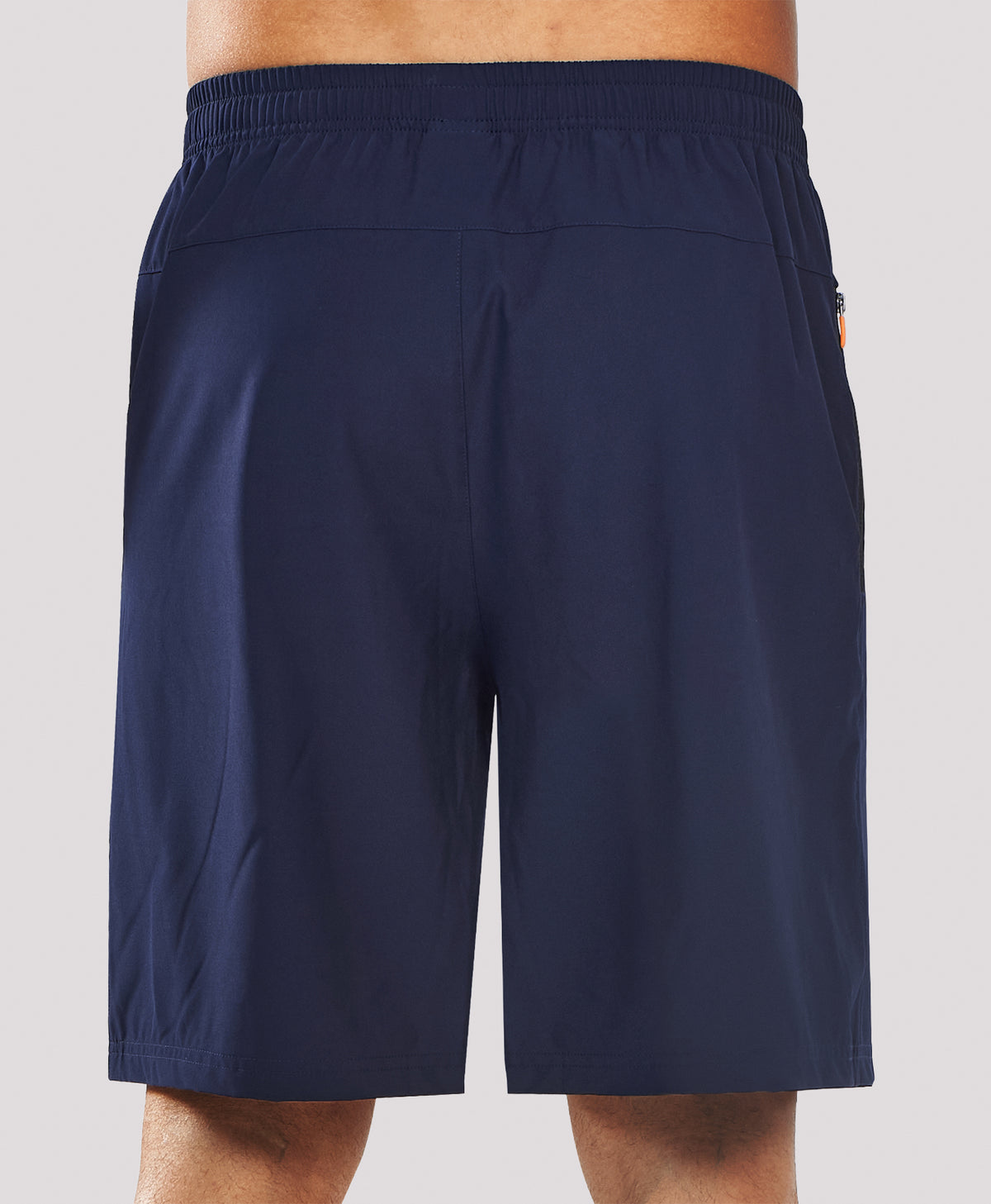 
Men's 9" Casual Elastic Waist Sports Shorts Quick Dry Stretch for Work — NAVY