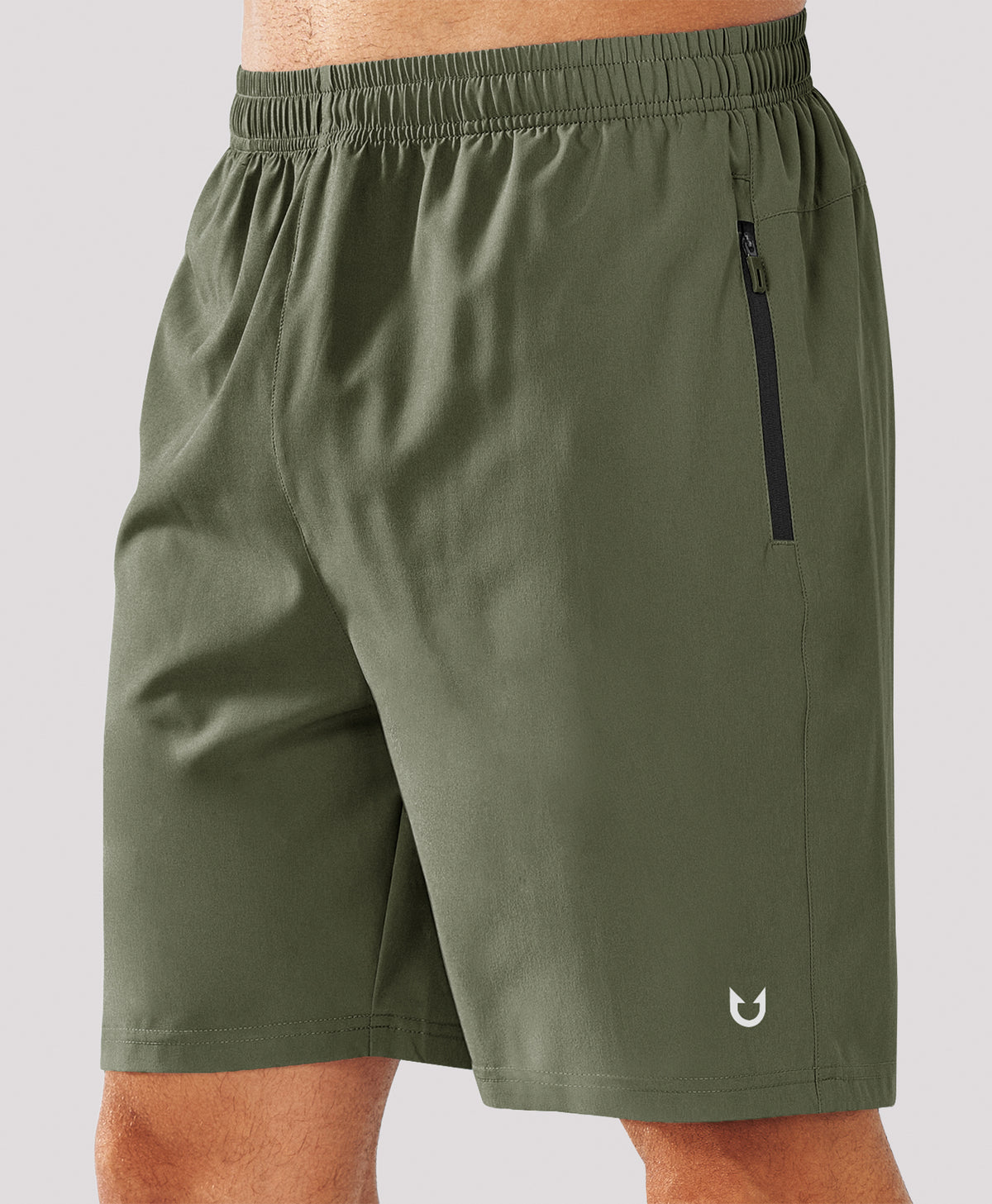 
Men's 7" Stretch Versatility Athletic Shorts with 3 Pockets — ARMYGREEN