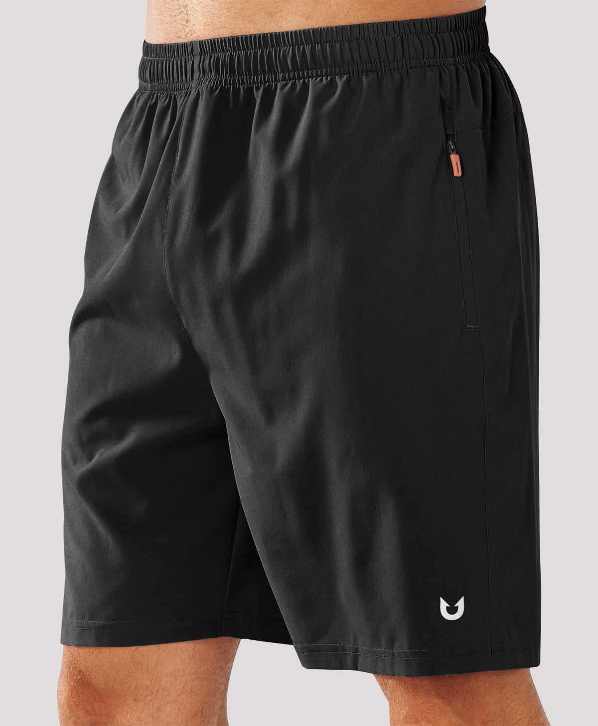 
Men's 7" Stretch Versatility Athletic Shorts with 3 Pockets — BLACK