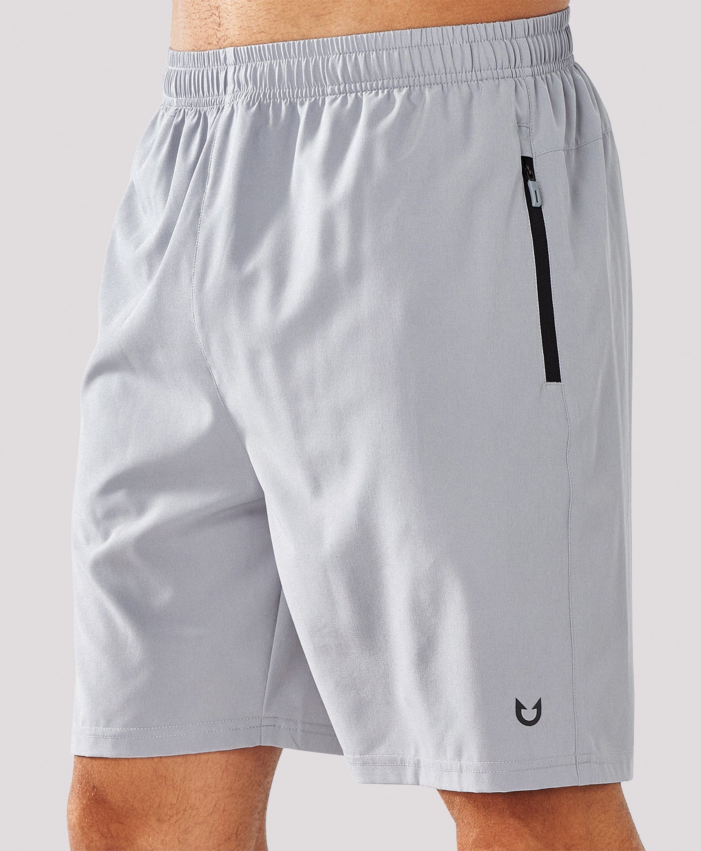 Men's 7" Stretch Versatility Athletic Shorts with 3 Pockets Unlined Outdoor Sports #COLOR_GREY