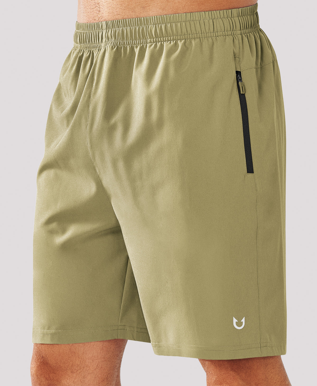 
Men's 7" Stretch Versatility Athletic Shorts with 3 Pockets — KHAKI