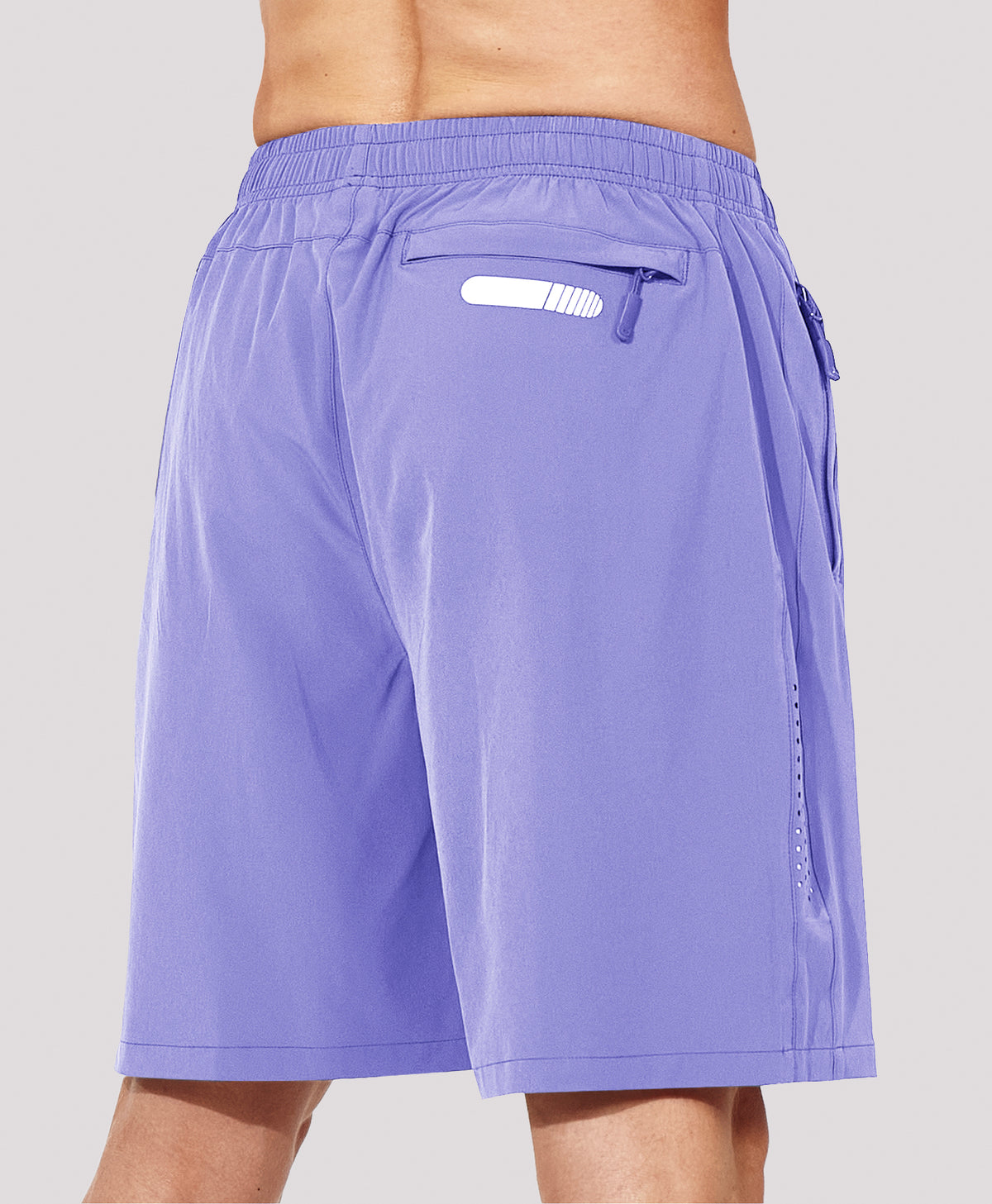 
Men's 7" Athletic Running Breathable 4-way stretch Shorts with Pockets — Violet