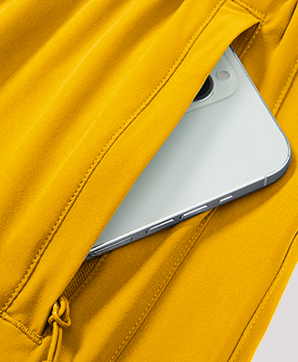 
Men's 7" Athletic Running Breathable 4-way stretch Shorts with Pockets — yellow