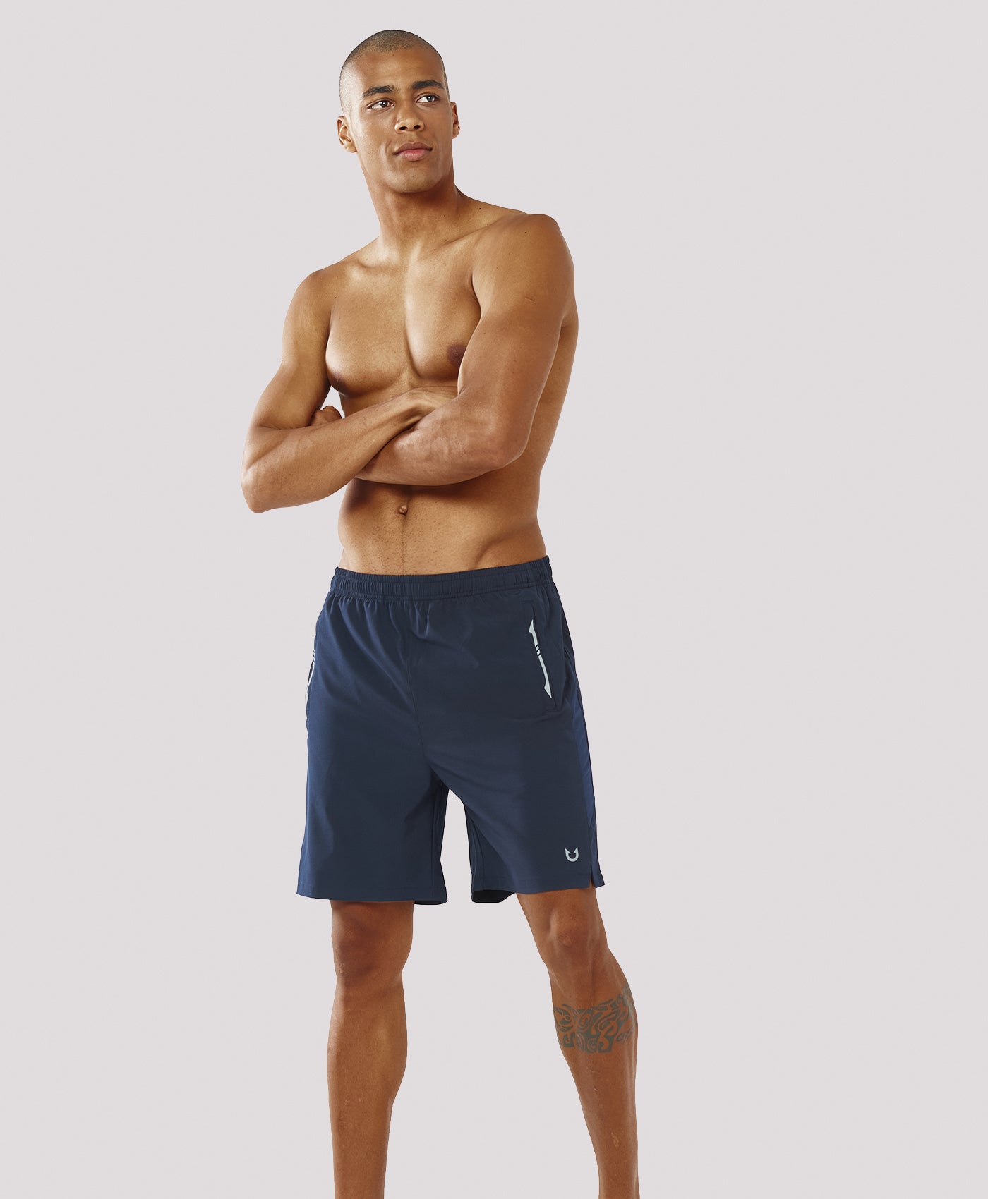 Northyard Men's 7" Stretchy Performance Pickleball Shorts with Triple Secure Zipper Pockets for Running Tennis
#color_NAVY