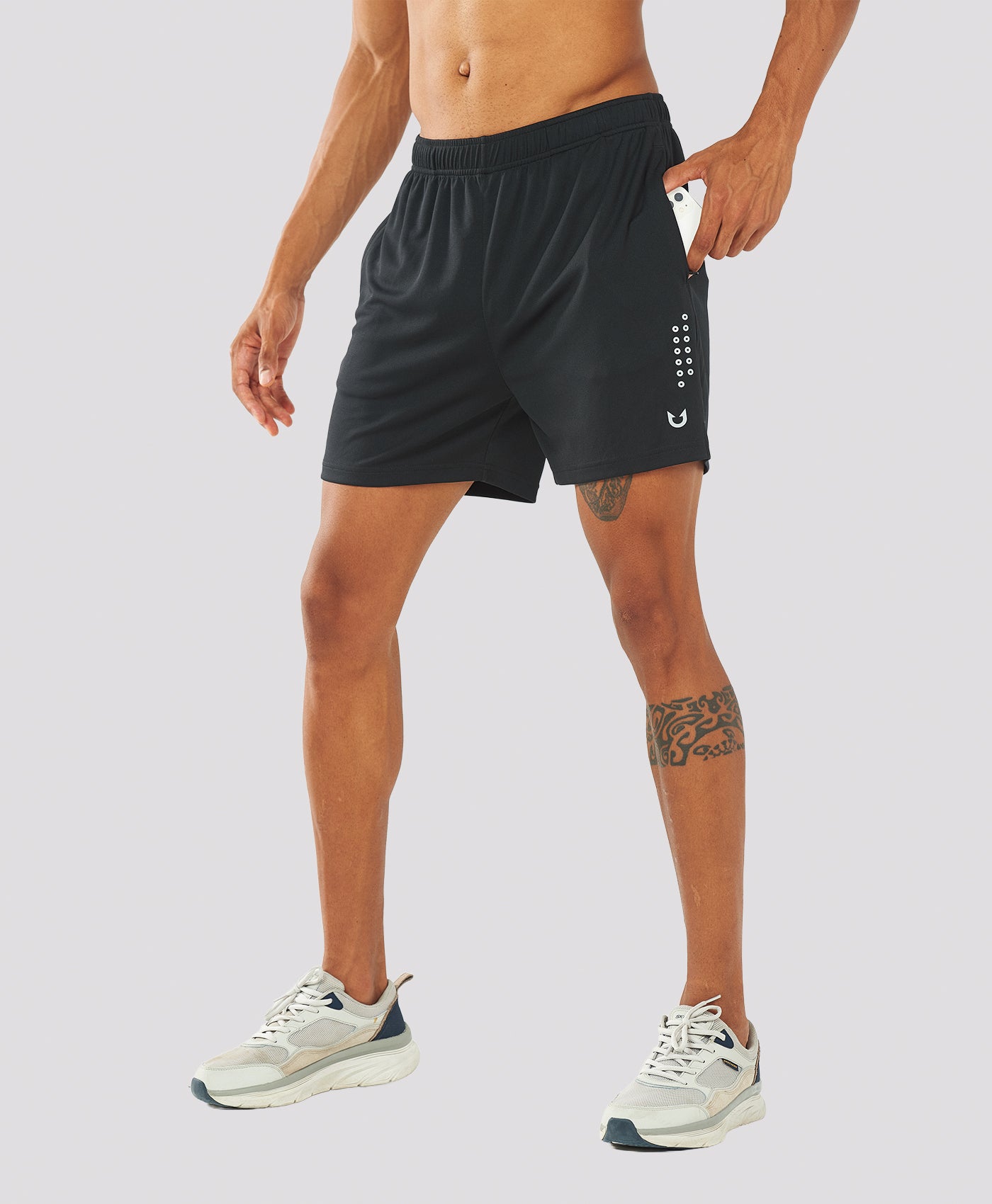 Men's 5" Breathable Micro-Mesh Athletic Shorts Quick Dry with Pockets