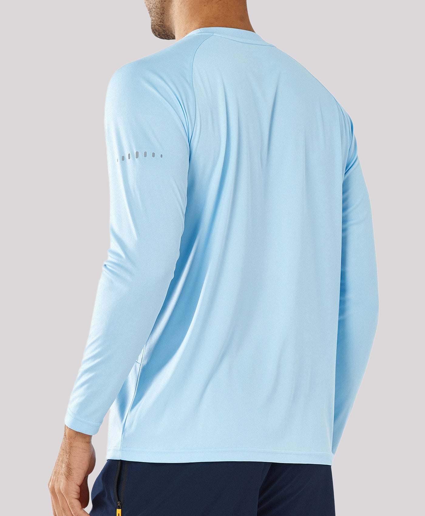 Northyard Men's Ultra-Soft UPF 50+ Long Sleeve  T-Shirts Sun Protection for Fishing Running
#color_skyblue