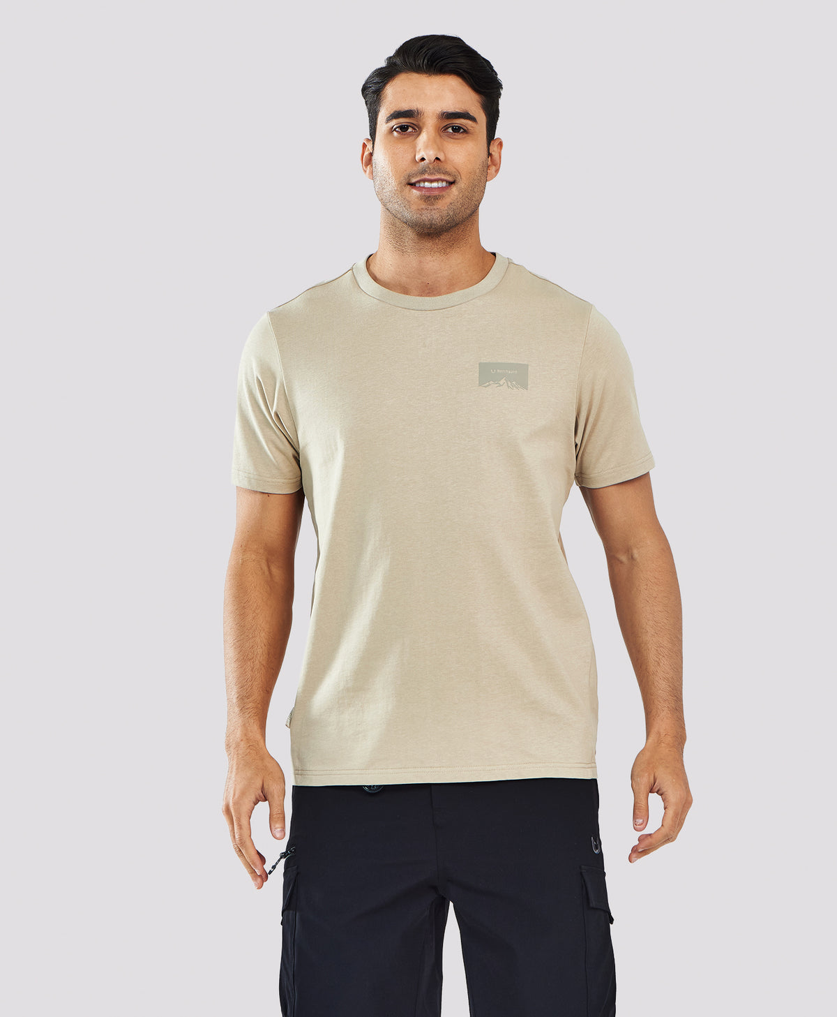 
Men's Heavyweight Cotton Graphic T-Shirt Durable Relaxed-Fit — DERSERT