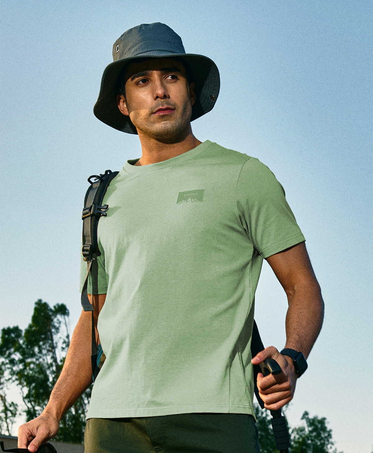 
Men's Heavyweight Cotton Graphic T-Shirt Durable Relaxed-Fit — LODENFROST