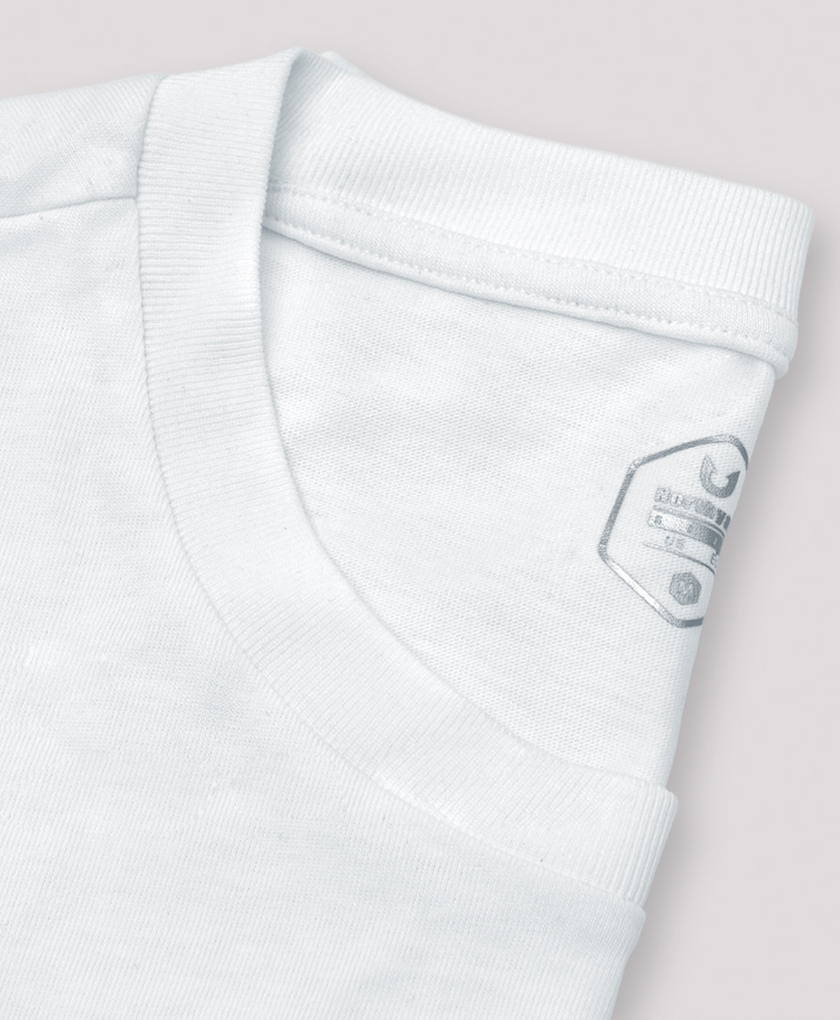 
Men's Heavyweight Cotton Graphic T-Shirt Durable Relaxed-Fit — WHITE