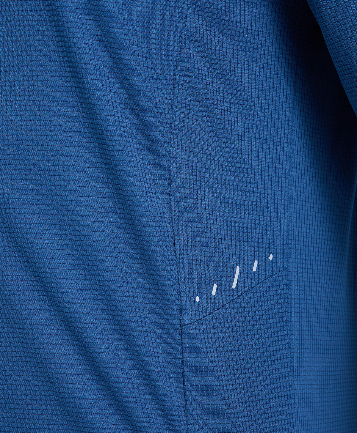
Men's UV VaporGrid Long Sleeve T-Shirts UPF50+ Thumb Holes for Fishing — NAVY